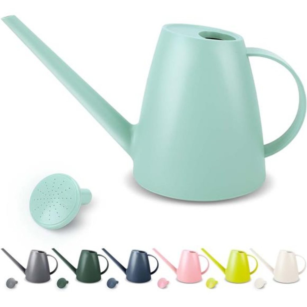 Watering Can for Indoor Plants, Small Long Spout  1.8L 1/2 Gallon - Gardening